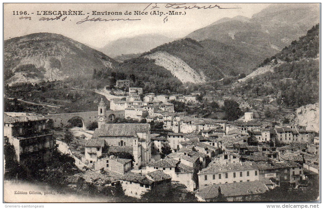 06 L'ESCARENE - vue générale