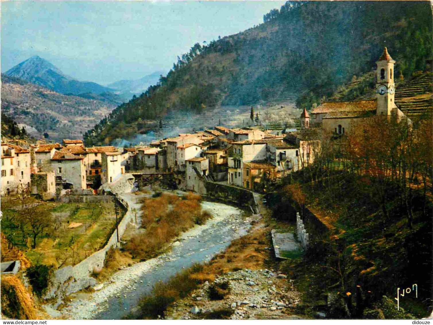 06 - L'Escarène - Vue générale - CPM - Voir Scans Recto-Verso