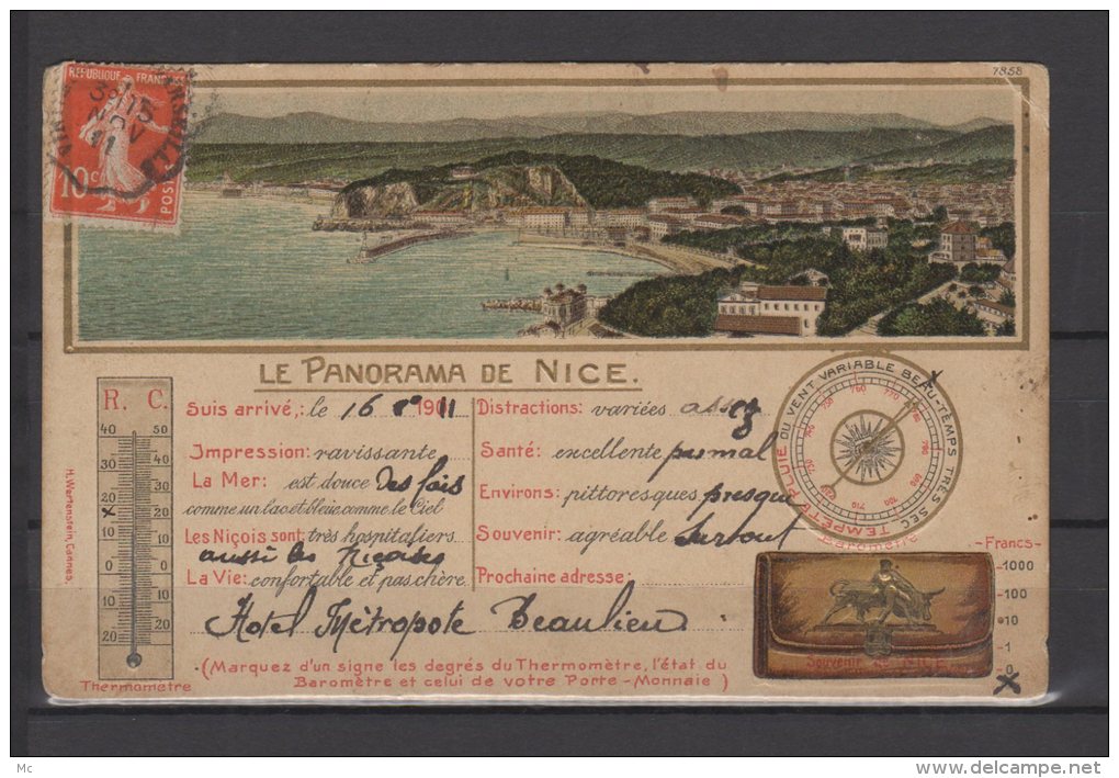 06 - Le Panorama de Nice - " Thermomètre " ...
