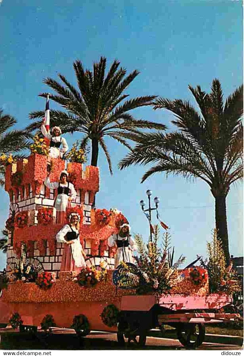 06 - Nice - Carnaval de Nice - Bataille de Fleurs - CPM - Voir Scans Recto-Verso