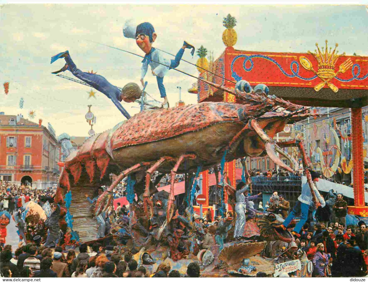 06 - Nice - Carnaval de Nice - La demoiselle du carnaval - Langouste - CPM - Voir Scans Recto-Verso