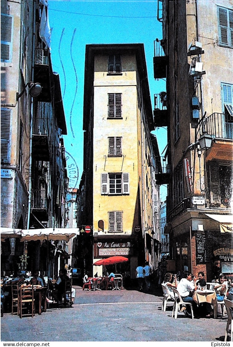 ► 06 - NICE  Cpsm  BAR - TABAC Vieux Nice