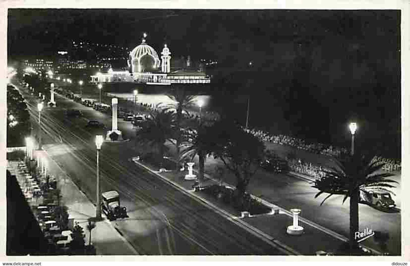 06 - Nice - La Promenade des Anglais et le Casino de la Jetée la Nuit - CPM - Voir Scans Recto-Verso