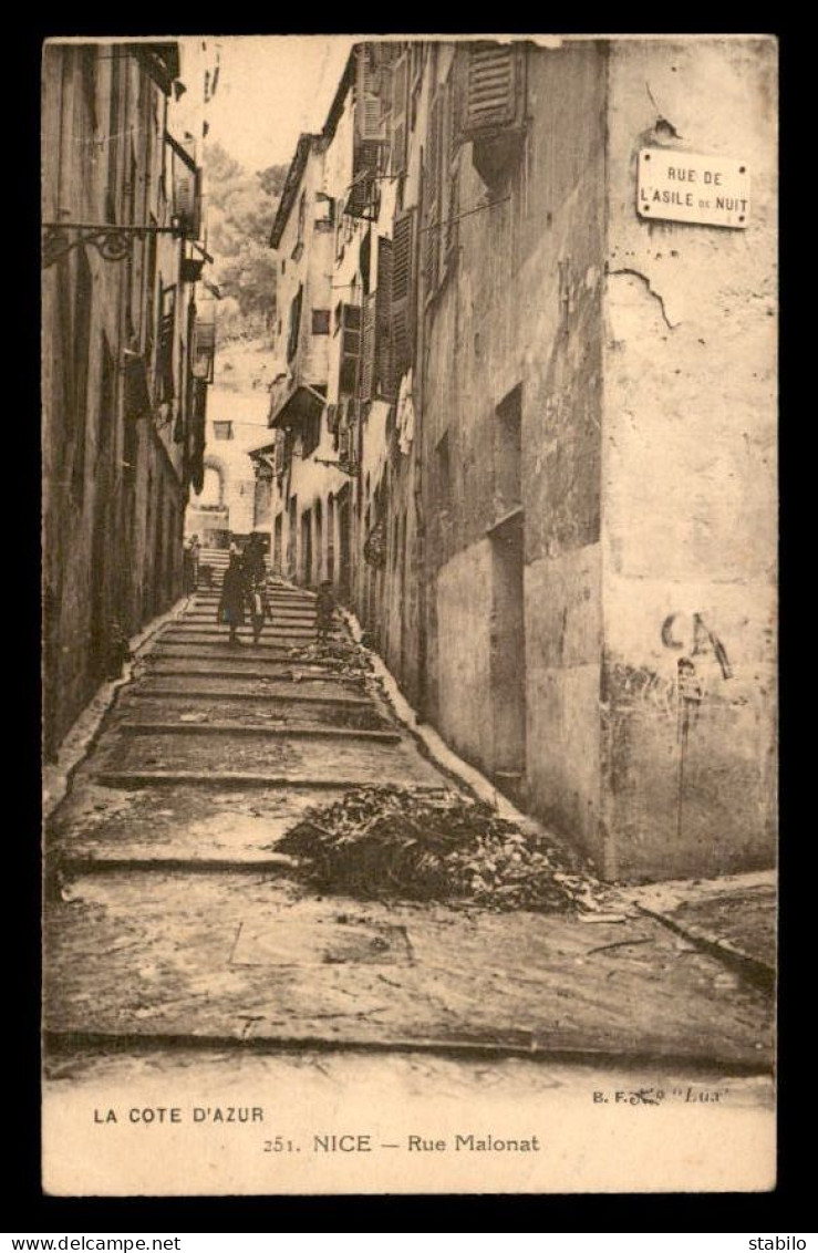 06 - NICE - RUE DU MALONAT
