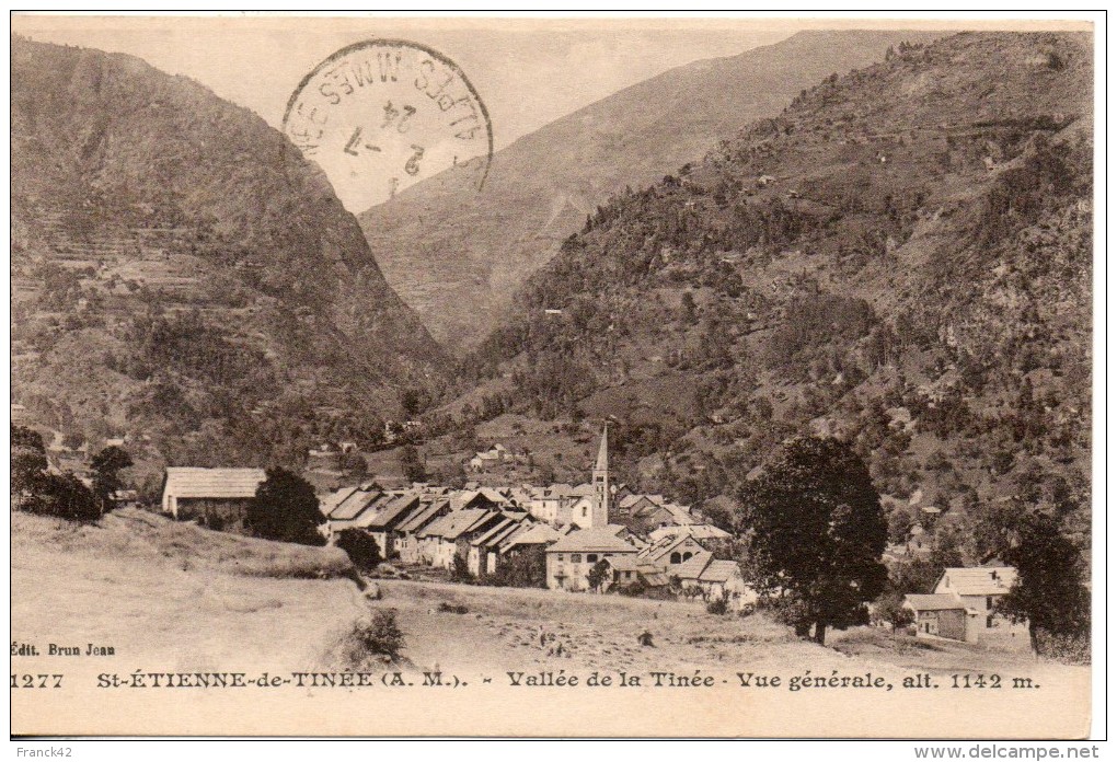 06. saint etienne de tinée. vue générale