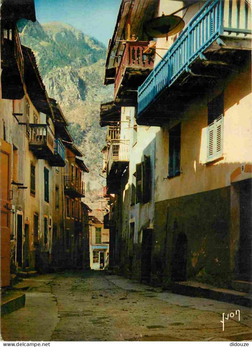 06 - Saint-Martin-Vésubie - Rue du Plan - CPM - Voir Scans Recto-Verso