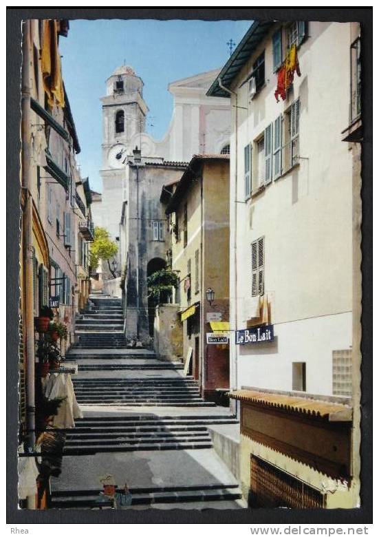 06 Villefranche-sur-Mer escalier D06D K06159K C06159C RH018546