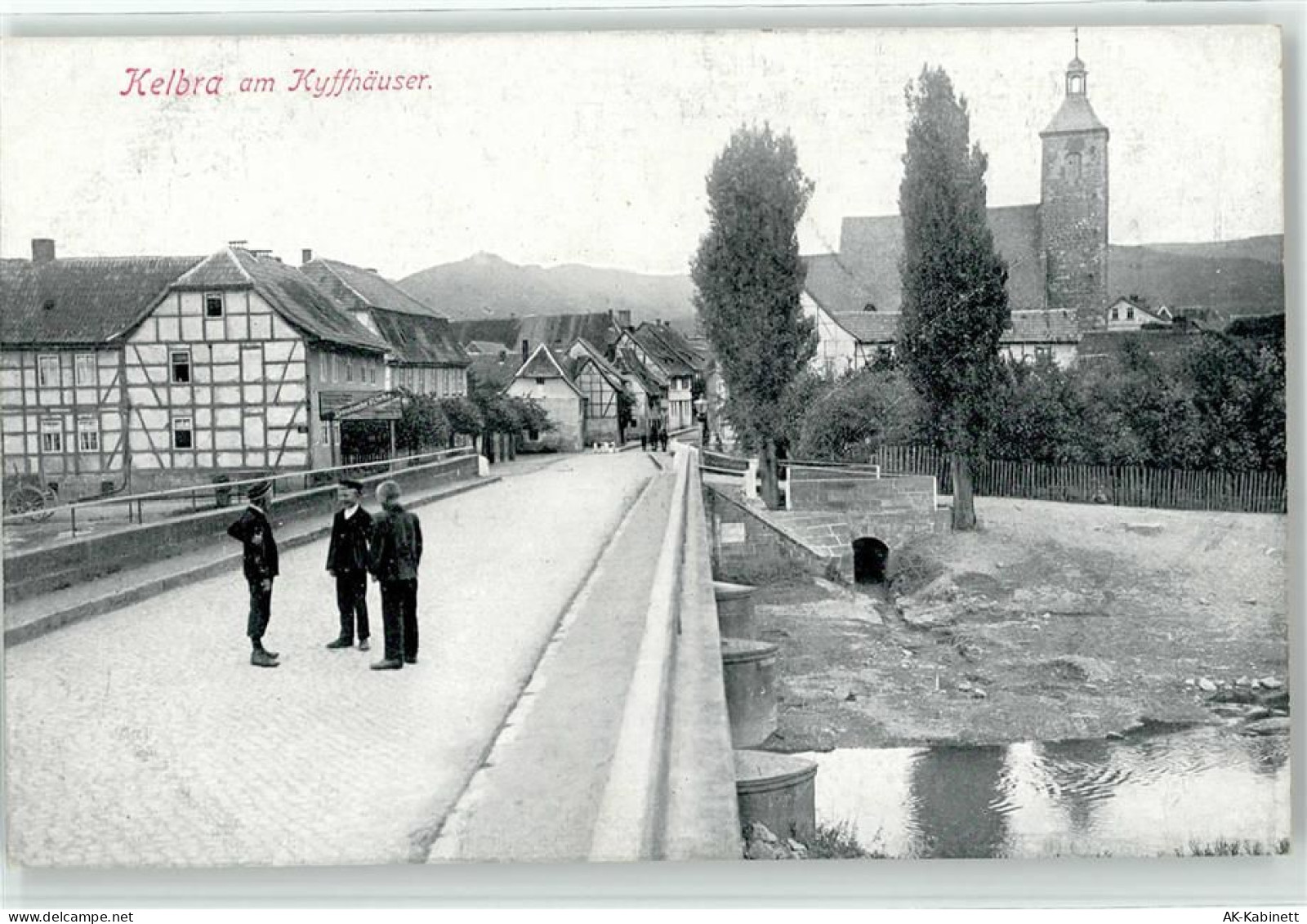06537 O4712 Kelbra - Brücke Kirche - 51827329