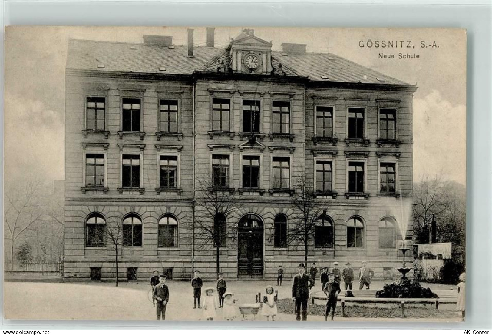 06647 O4801 Gößnitz b Naumburg, Saale - Neue Schule - 13259470