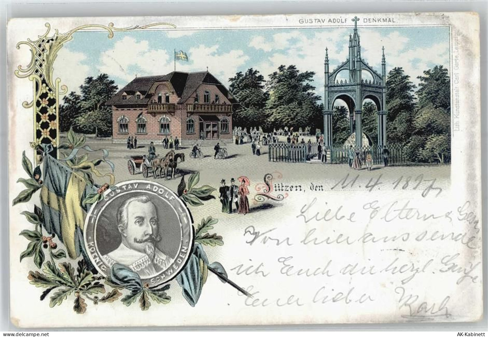 06686 O4854 Lützen - Gustav Adolf Denkmal - 51146815