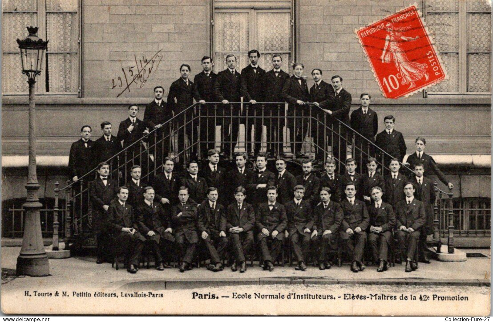 (07/05/26) 75-CPA PARIS - 16ème ARRONDISSEMENT - ECOLE NORMALE D'INSTITUTEURS - 10 RUE MOLITOR