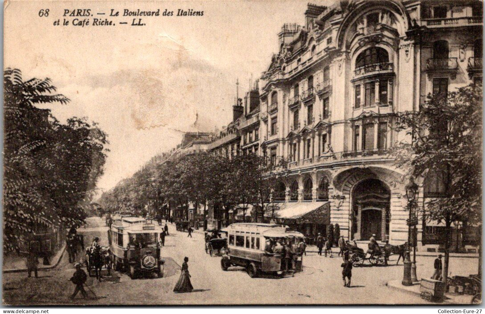 (07/11/25) 75-CPA PARIS - 2-9ème ARRONDISSEMENT - BOULEVARD DES ITALIENS