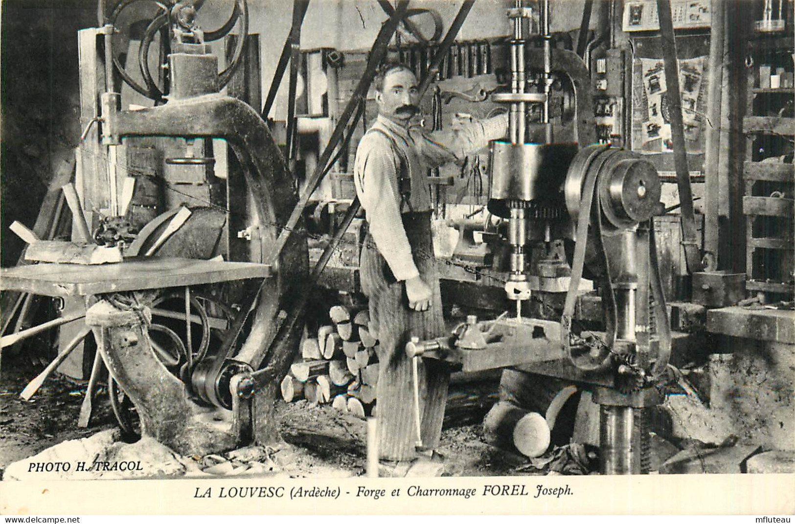 07* LA LOUVESC   forge et charronnage FOREL      RL36.0772