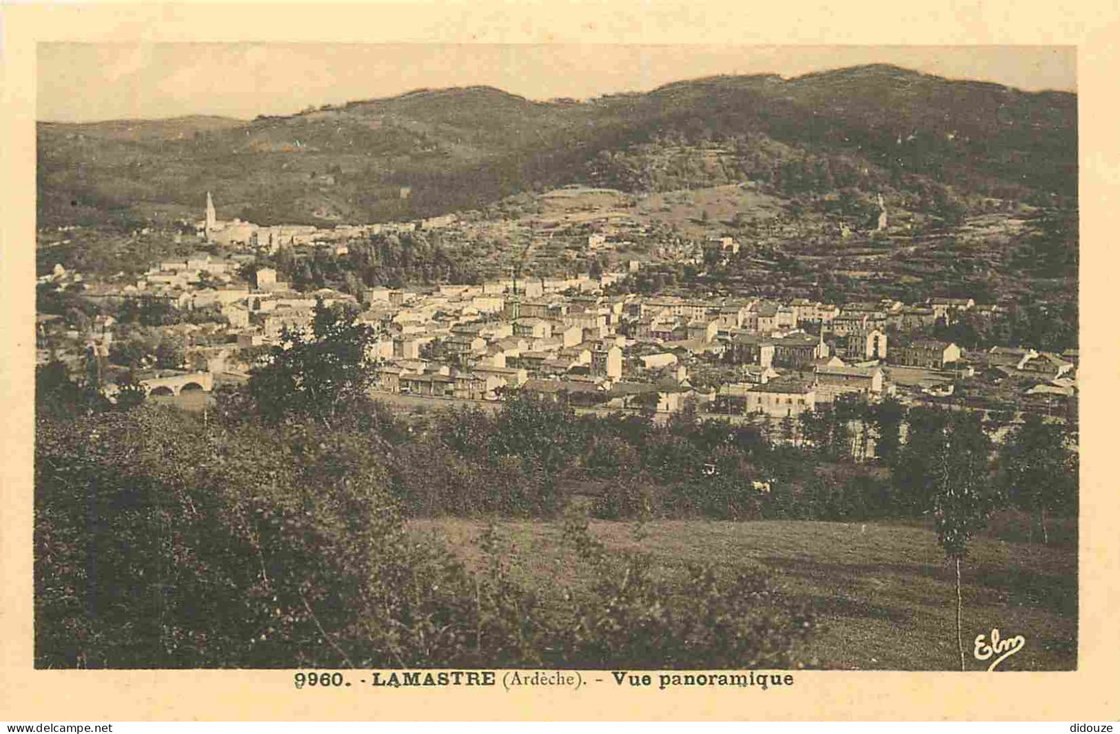 07 - Lamastre - Vue panoramique - CPA - Voir Scans Recto-Verso