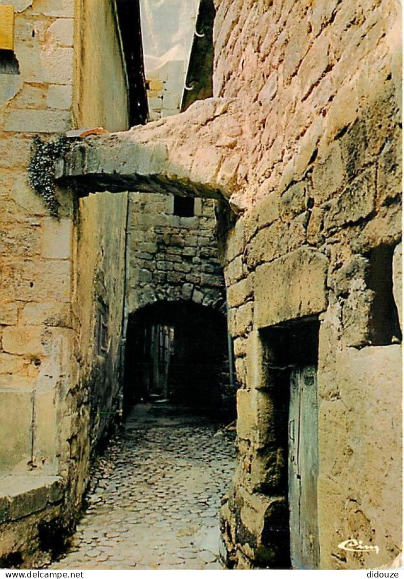 07 - Largentière - La rue du Jardin - Vieilles pierres - CPM - Voir Scans Recto-Verso