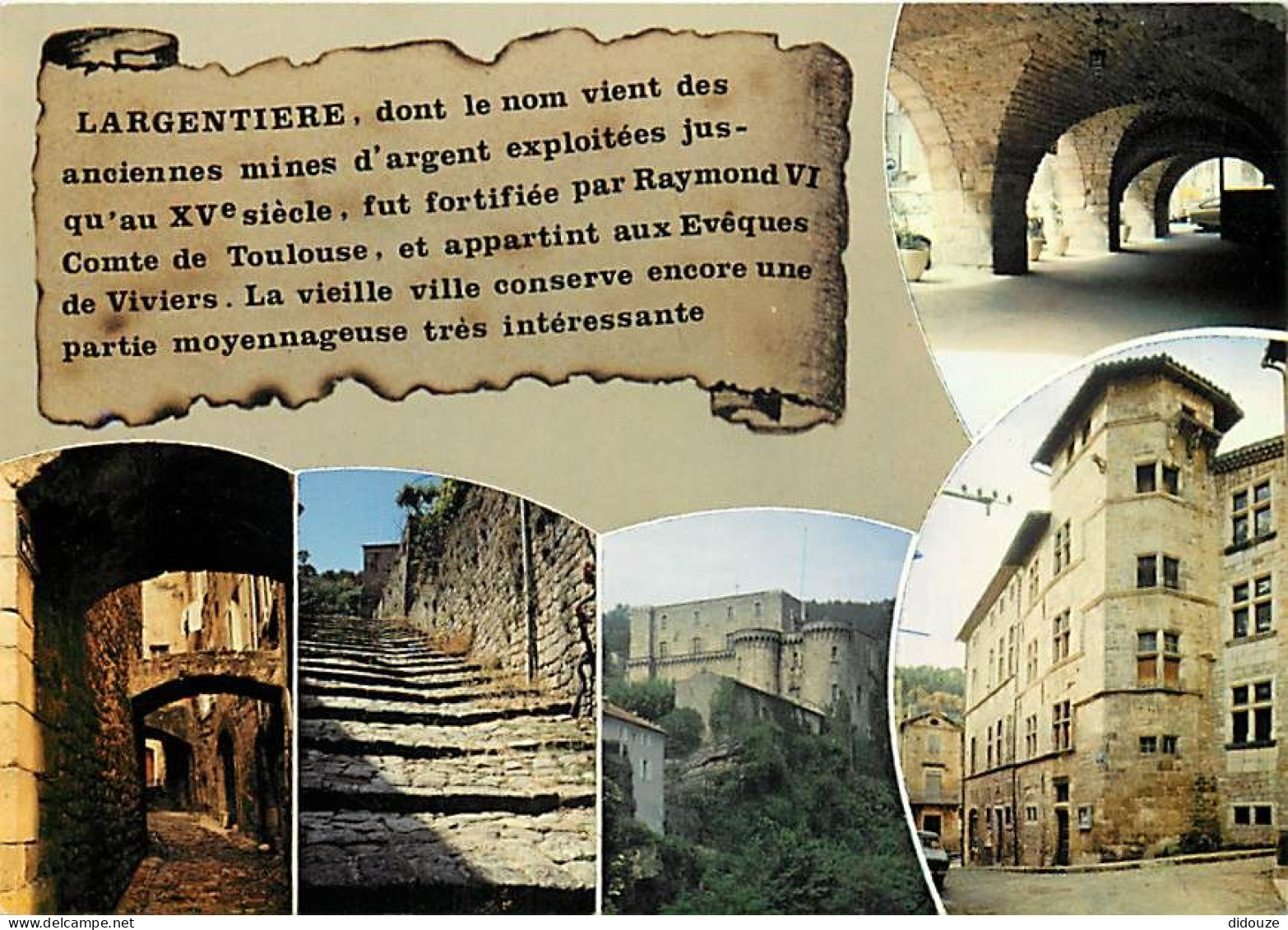 07 - Largentière - Multivues - CPM - Voir Scans Recto-Verso