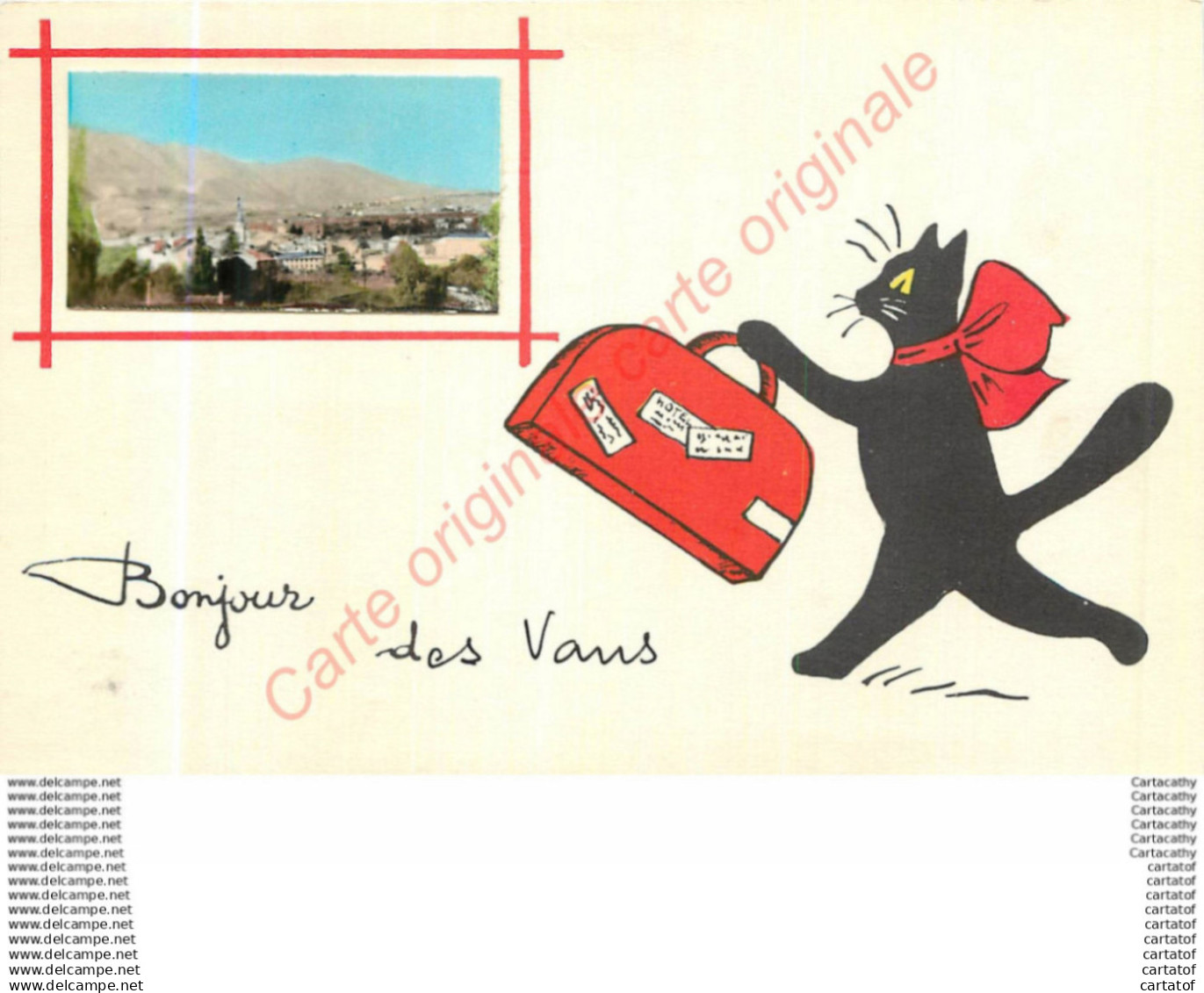 07.  LES VANS .  Bonjour des Vans .