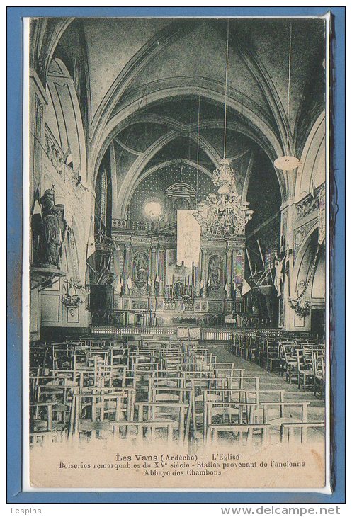 07 - Les VANS --  L'Eglise