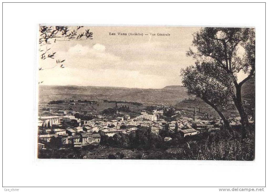 07 LES VANS Vue Générale, ed Rouvière, 193?