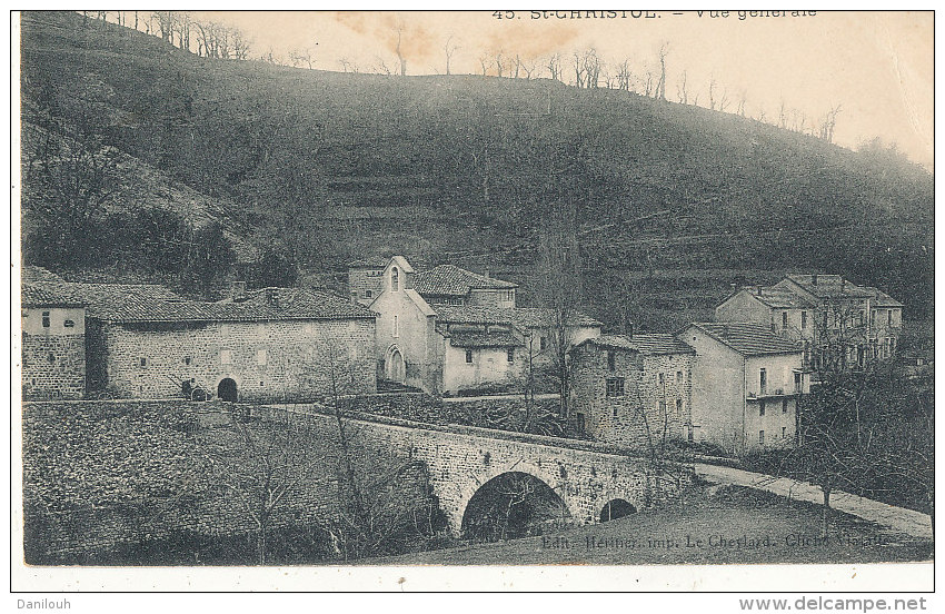 07 // SAINT CHRISTOL   vue générale  45  **