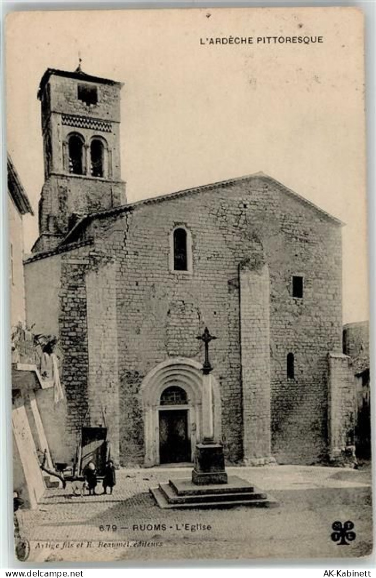 07120 Ruoms 1911 - Kirche - 52071133