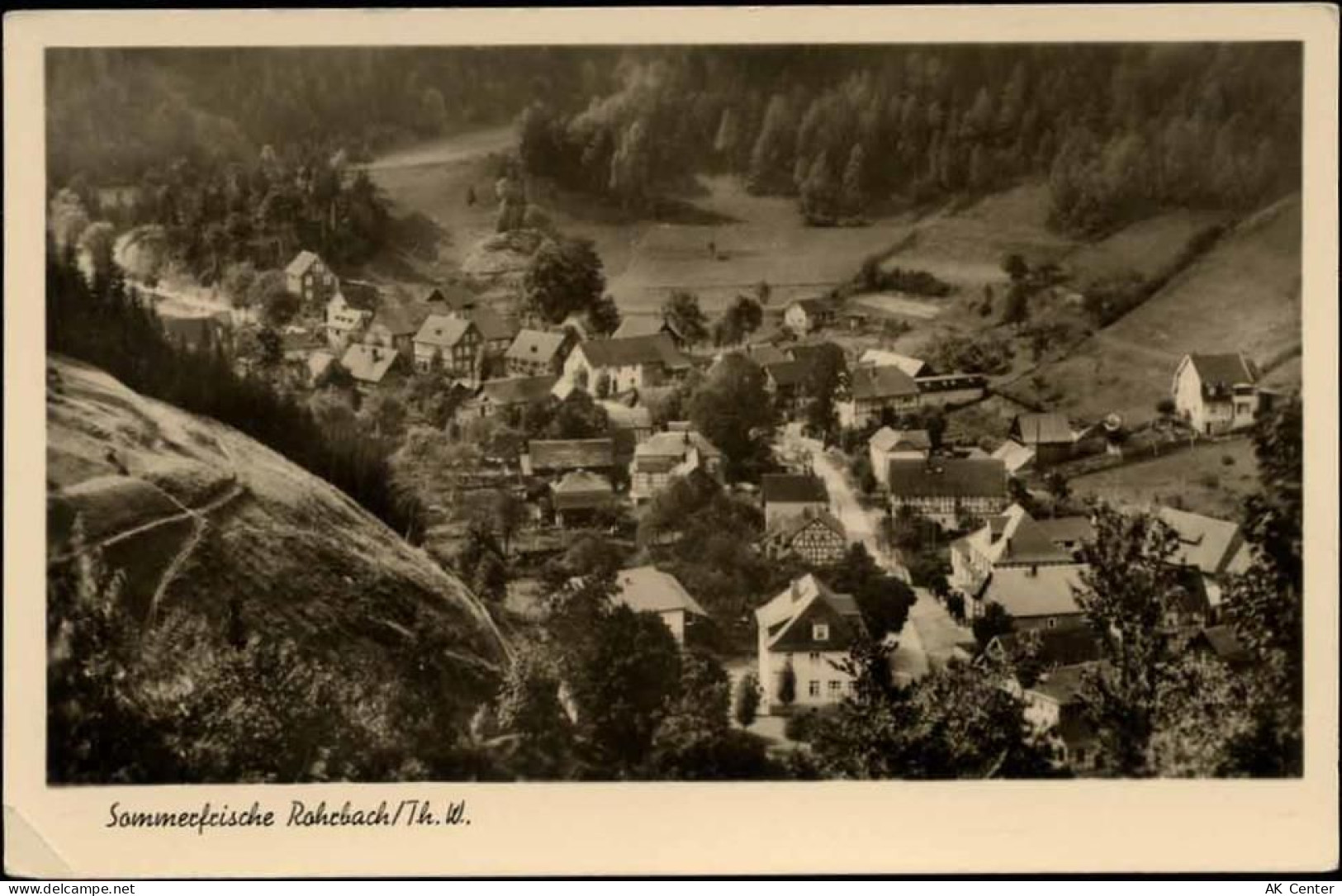 07429 O6821 Rohrbach um 1957 - Rohrbach, Ansicht,R. Bechstein AKU1 - 20008589