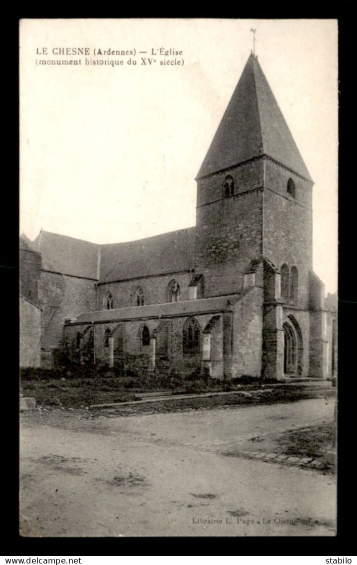 08 - LE CHESNE - L'EGLISE