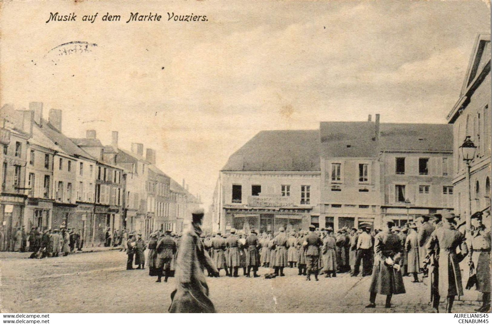 08 VOUZIERS - musik auf dem markte