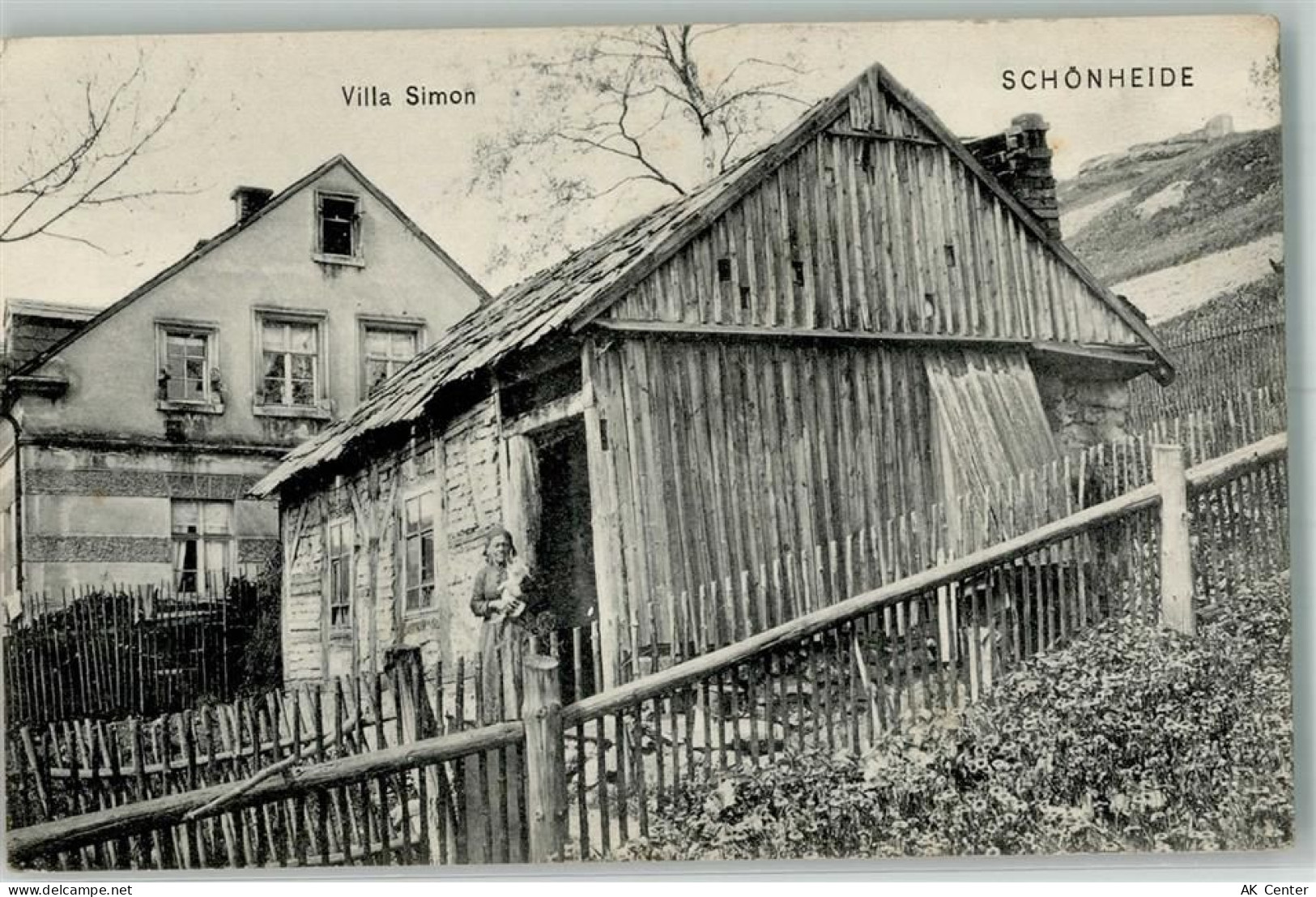 08304 O9413 Schönheide , Erzgeb Foto AK Villa Simon - 13657354