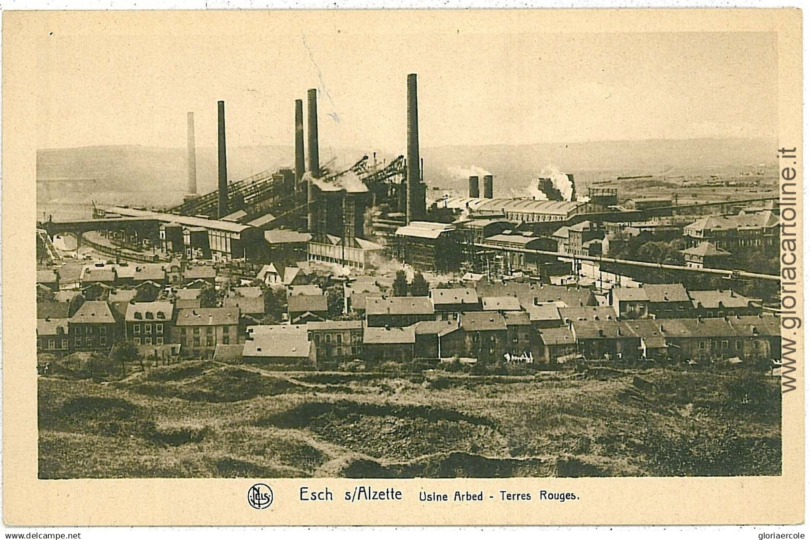 08588 - LUXEMBOURG  - Vintage Postcard  CPA -   Esch-Alzette