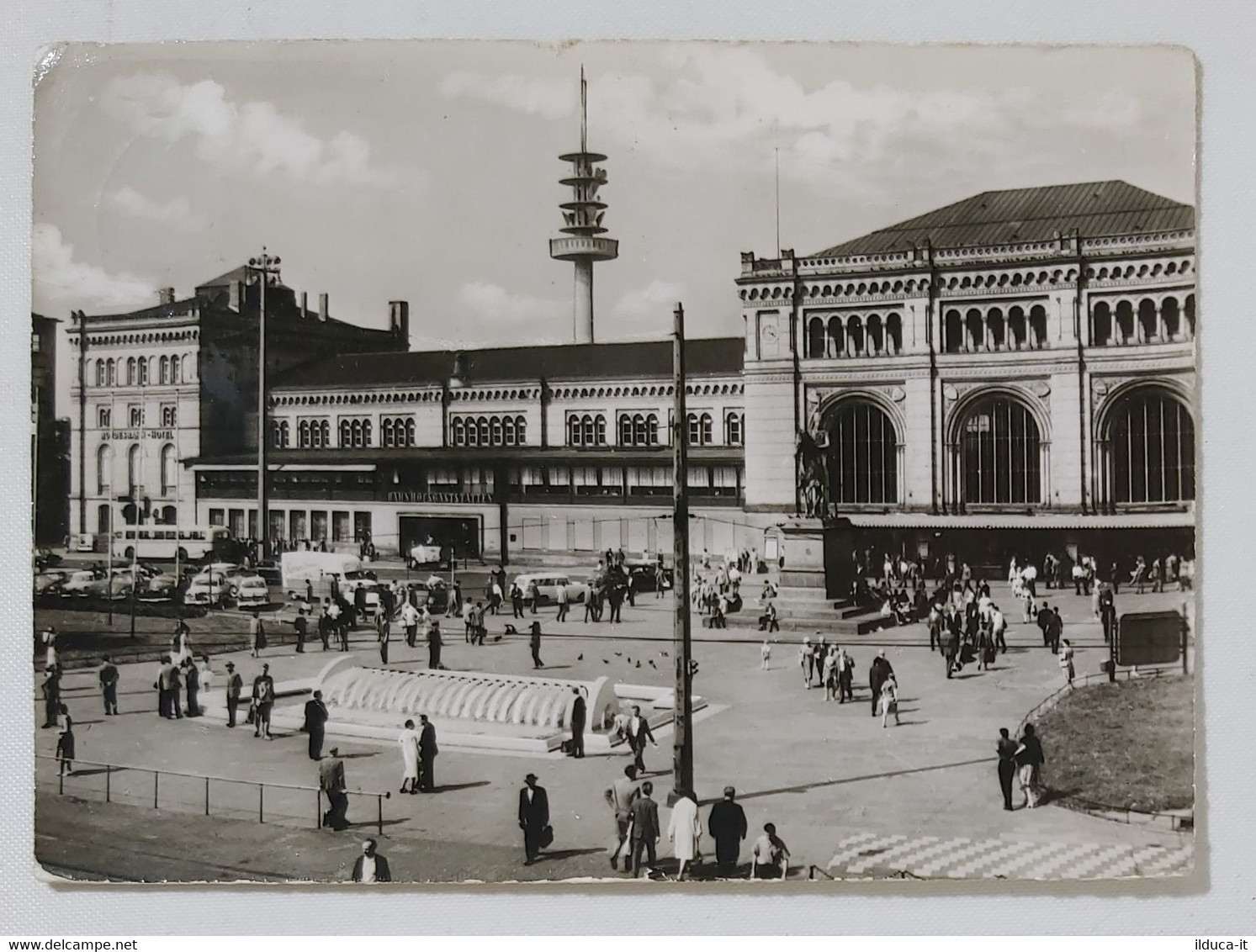 08668 Post card - Hannover - Hauptbahnhof - Deutschland - Germania - 1962