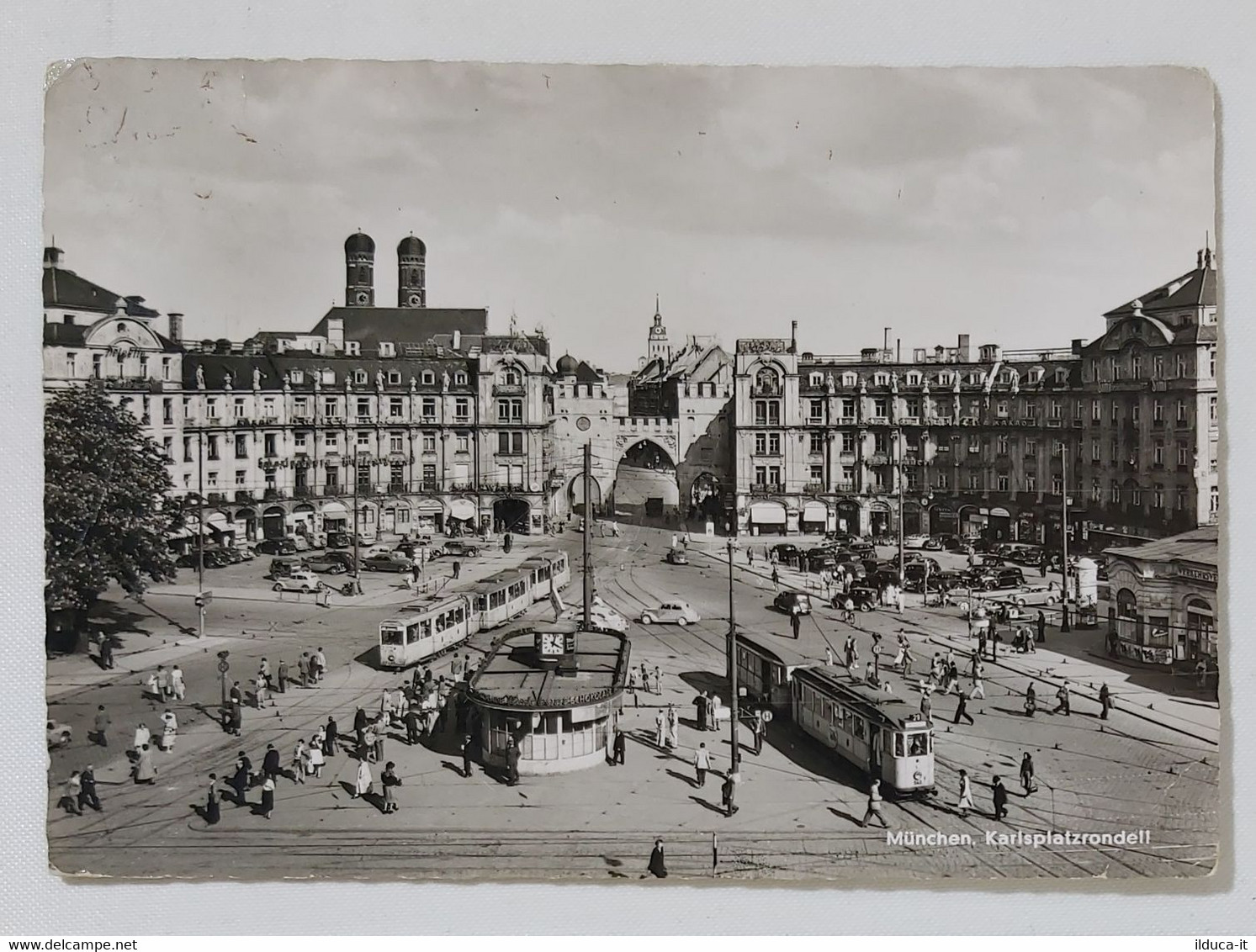 08669 Post card - Munchen - Karlsplatzrondell - Deutschland - Germania - 1956