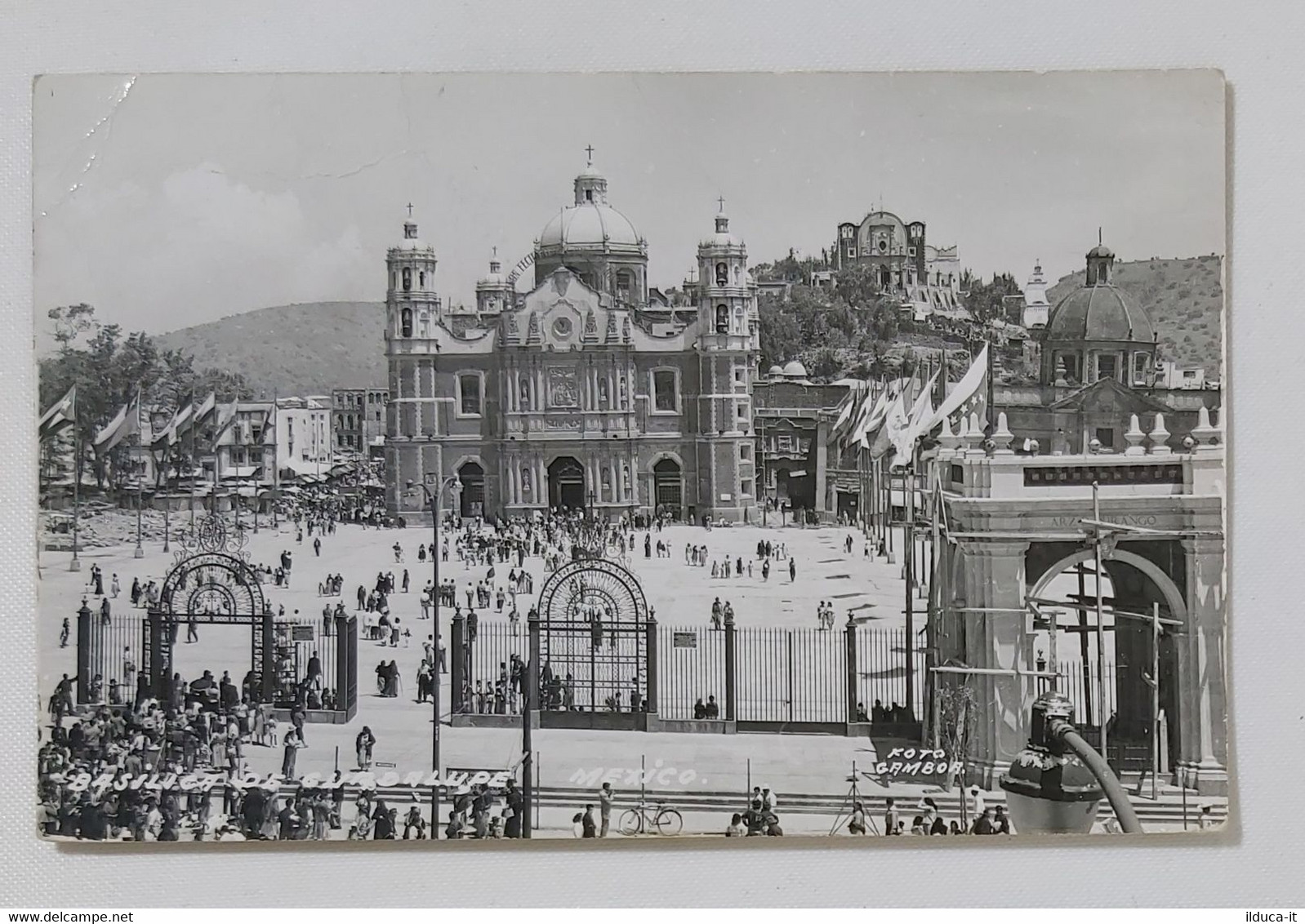 08672 Post card - Guadalupe - Basilica - Mexico - Messico - 1955