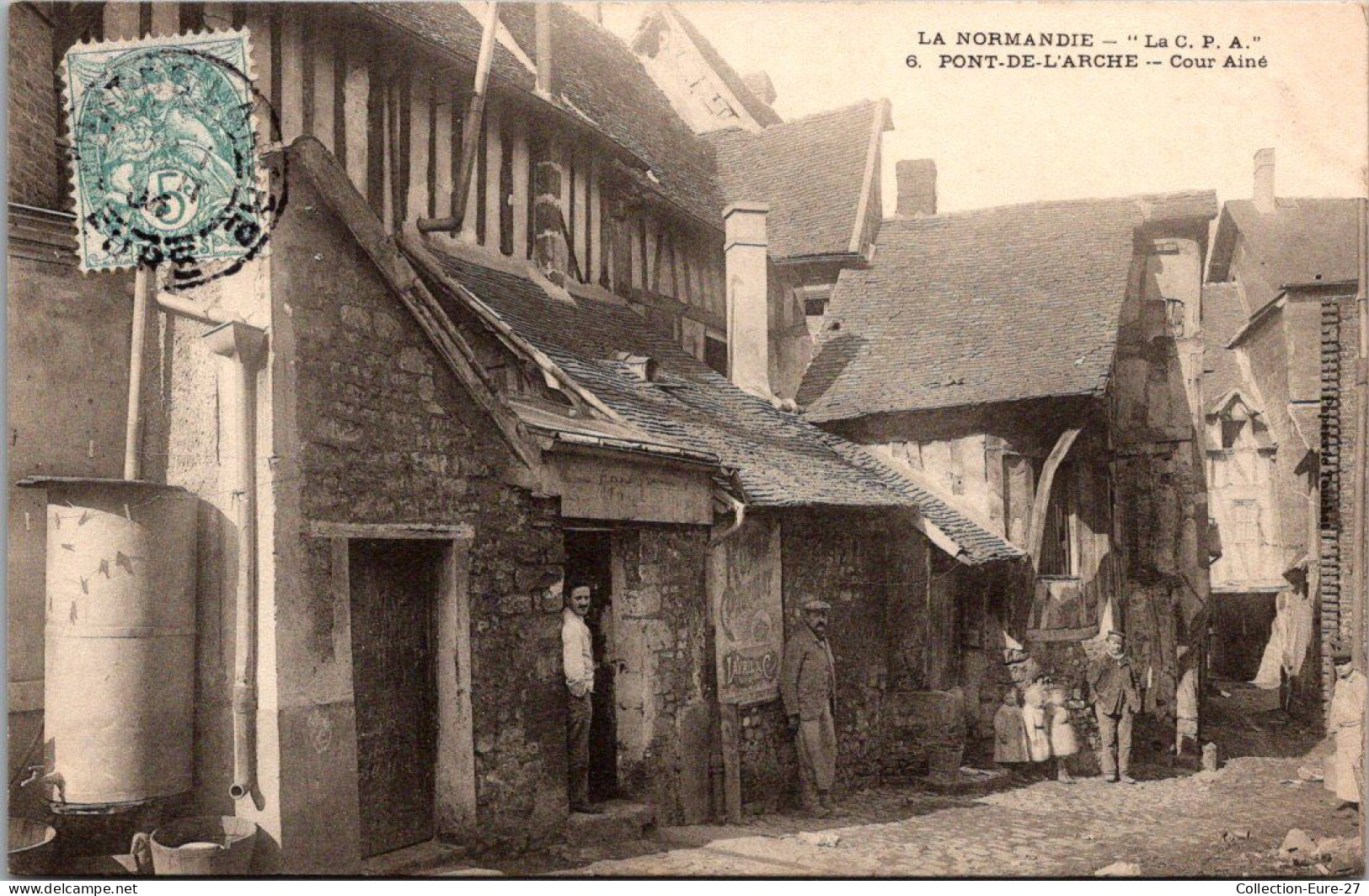 (09/10/25) 27-CPA PONT DE L'ARCHE