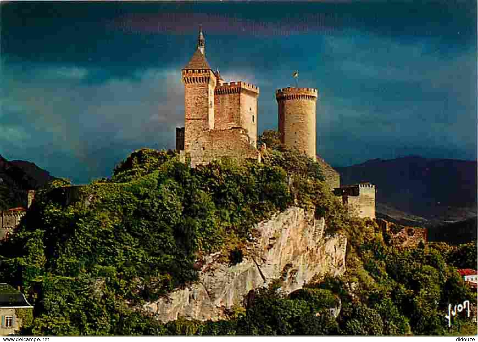 09 - Foix - Le château fort des Comtes de Foix - Carte Neuve - CPM - Voir Scans Recto-Verso
