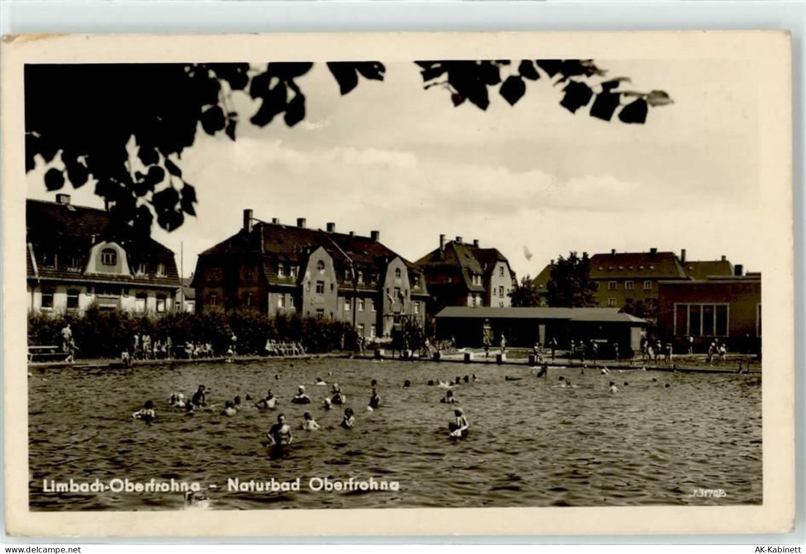 09212 O9102 Limbach-Oberfrohna Foto AK Schwimmbad - 51703498