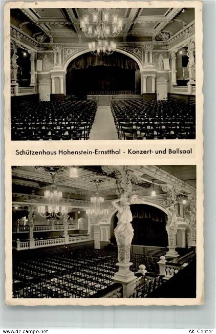 09337 O9270 Hohenstein-Ernstthal Foto AK Etablissement Schützenhaus Konz... - 13306914