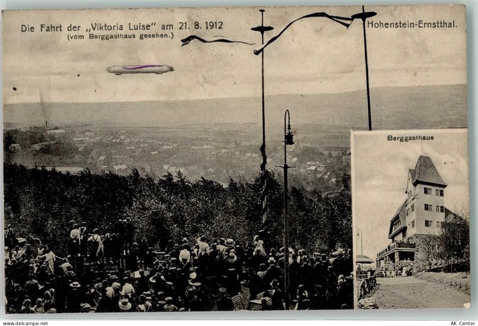 09337 O9270 Hohenstein-Ernstthal - Zeppelin Viktoria Luise 21. August 19... - 13608627