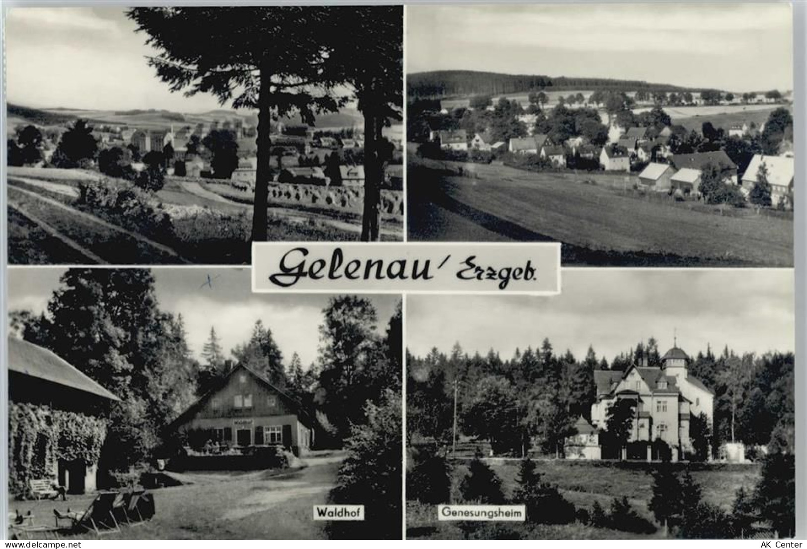 09423 O9374 Gelenau , Erzgeb - Waldhof, Geneseungsheim, Gesamtansicht - 50644509