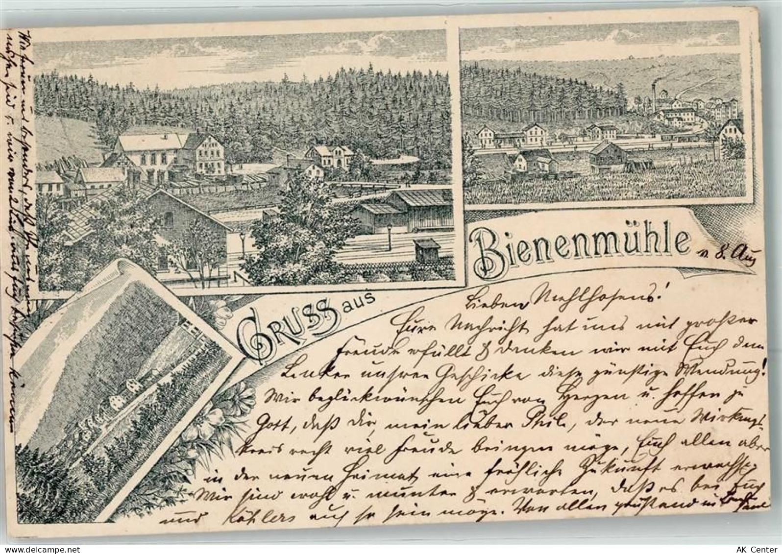 09623 O9213 Rechenberg-Bienenmühle 1895 - Vorläufer - 13615008