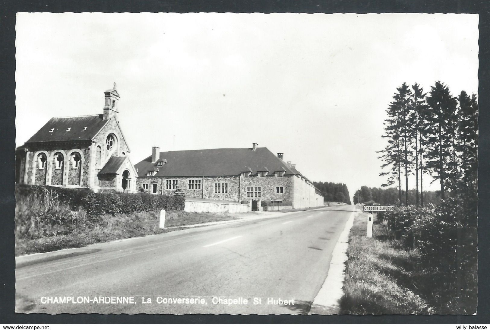 1,1 +++ CPA - Tenneville - CHAMPLON - Ardenne - La Converserie , Chapelle St Hubert  //