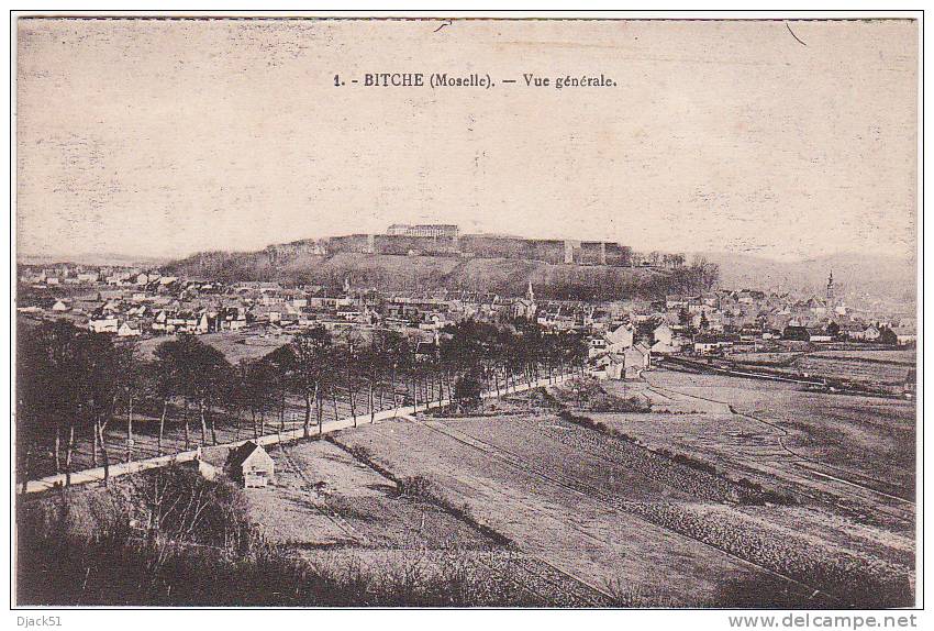 1. BITCHE (Moselle) - Vue générale