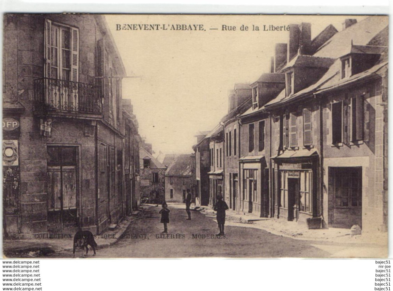 1 cpa Benevent l'abbaye