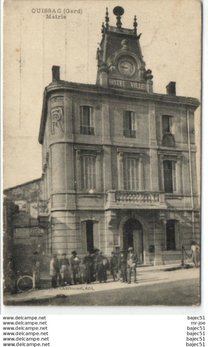 1 cpa Quissac - mairie