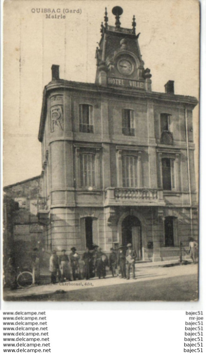 1 cpa Quissac - mairie