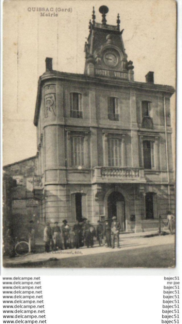1 cpa Quissac - mairie