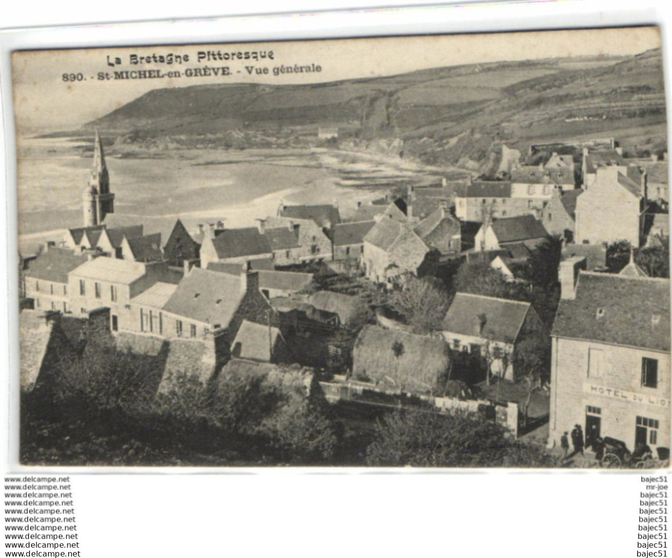 1 cpa Saint michel en grève