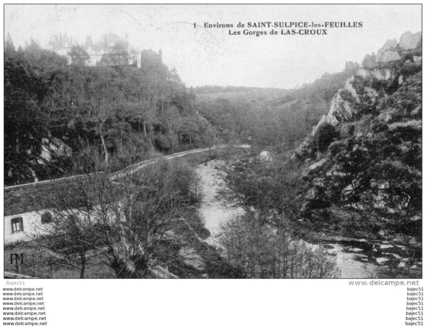 1 cpa Saint sulpice les feuilles