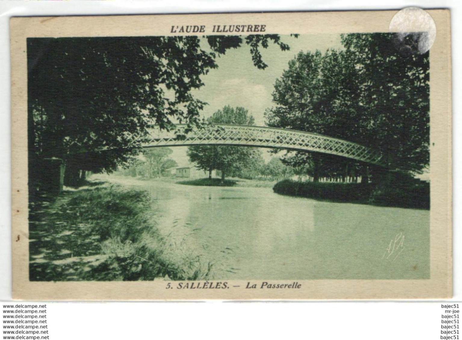 1 cpa Salleles d'aude