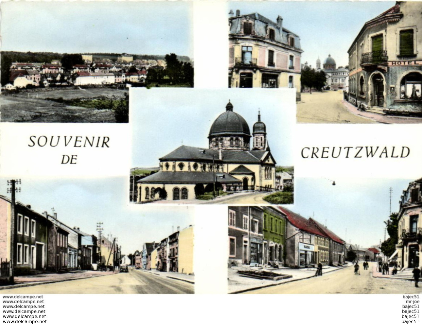 1 cpsm Souvenir de Creutzwald